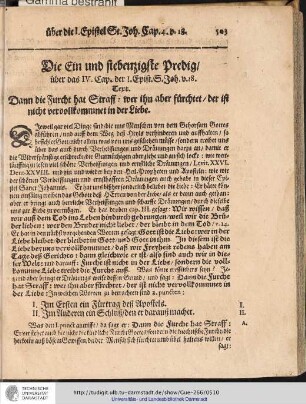 Die Ein und siebenzigste Predig