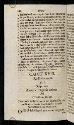 286-327, Caput XVIII