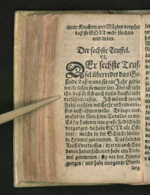 [Der sechste Teuffel. - Der siebende Teuffel.]