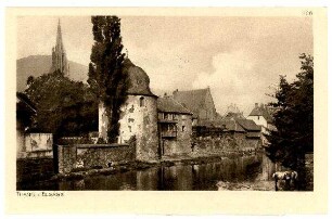 Der Krieg 1914/15 in Postkarten, 21. Reihe, Abt.: Deutschland; Inhalt: Elsaß/2.Gruppe: Nr. 206: Thann i.Elsass