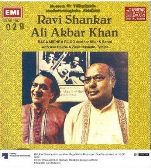Ravi Shankar, Ali Akbar Khan. Raga Mishra Piloo -duet f.Sitar/Sarod