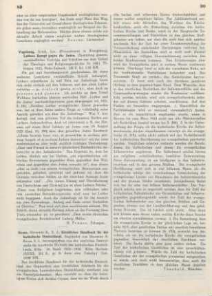 89 [Rezension] Vogelsang, Erich, Luthers Kampf gegen die Juden