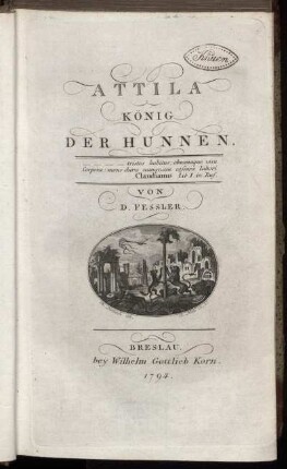 Attila König der Hunnen