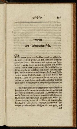 LXXXII. Am Reformationsfeste.