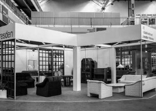 Ausstellungsfläche des VE Möbelkombinates Dresden-Hellerau
