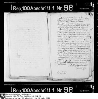 Korrespondenz Bischof Franz Wilhelms mit dem Kurfürsten von Köln über Kriegs- und Reichsangelegenheiten Enthält u.a.: Schreiben Kaiser Ferdinands III. an Kurköln; Schreiben Kurkölns an Kurbrandenburg; Korrespondenz Franz Wilhelms mit Leutnant Köpper; Kanzler und Rat des Stifts Minden an Kurköln; Verschiedene Schreiben Ferdinands III.; Graf von Trauttmansdorff an Kurköln; Vereinbarung Kurkölns mit Kurbrandenburg wegen umherstreifender Soldaten; Schreiben des Kurfürsten von Köln an den Administrator von Magdeburg; Kurkölnisches Schreiben an Kaiser Ferdinand III. und Korrespondenz Kurkölns mit Kursachsen; Schreiben der in Nürnberg versammelten Stände an den Kurfürsten von Köln