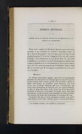 Afrique centrale.