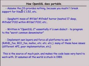 LibreSSL - An OpenSSL replacement: The first 30 days, an d where we go from here