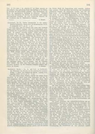 183 [Rezension] Eisenstadt, Moses, Über Bibelkritik in der talmudischen Literatur
