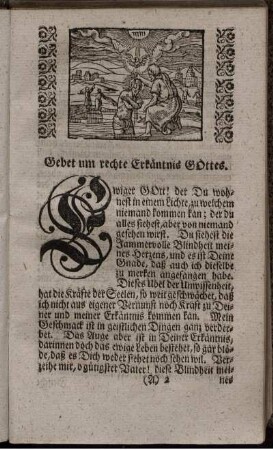 Gebet um rechte Erkäntnis Gottes. - Gebet wenn eine neue Obrigkeit gewehlet wird.