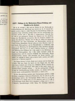 XXIV. Rückzug in die Antwerpen-Maas-Stellung und Marsch in die Heimat