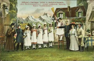 Gäthgens's Hamburger Variété- u. Burlesken-Ensemble - "Ein Herbstmanöver" [...]