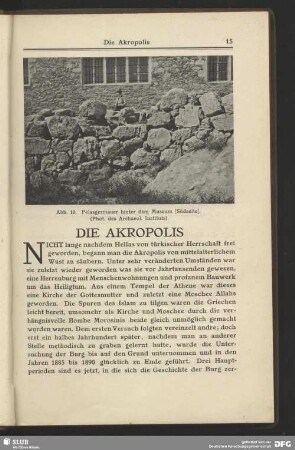 Die Akropolis