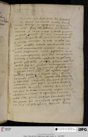 Nachtrag: Bulla Alexandri (IV ?) papae ad Carthusienses
