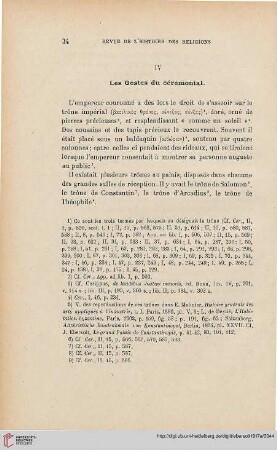 IV. Les Gestes du cérémonial