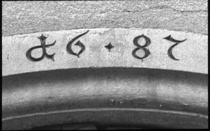 Jahreszahl 1687 in Molsheim
