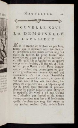 21-45, XXVI. La Damoiselle Cavaliere