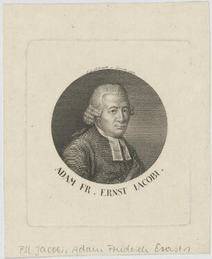 Bildnis des Adam Fr. Ernst Iacobi