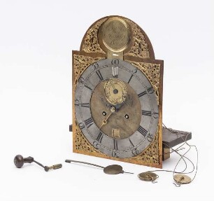 Christian Ernst Kleemeyer, Uhrwerk einer Bodenstanduhr, um 1770, Inv. Nr. KH 98/87 UH