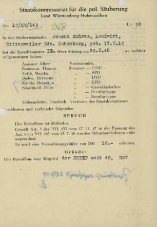 Endres, Johann