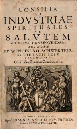 Consilia et industriae spirituales ad salutem securius consequendam