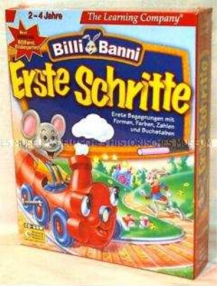 CD-ROM mit Lernsoftware für Kinder "Billi Banni, Erste Schritte", Originalverpackung, ungeöffnet