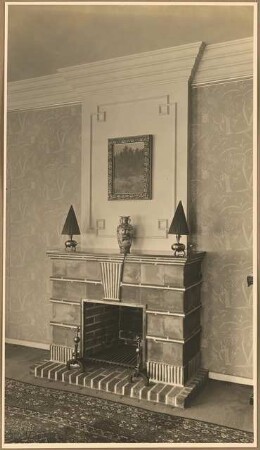 Haus Wellnitz, Potsdamer Straße, Berlin-Lichterfelde: Innenaufnahme Kamin