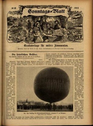 Ausgabe vom Sonntag, den 30. März 1913.