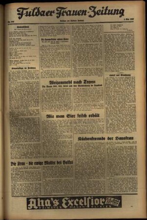 Zweite Ausgabe vom Mittwoch, den 05. Mai 1937.
