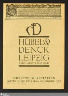 Börsenblatt für den deutschen Buchhandel : bbb ; Fachzeitschr. für Verlagswesen u. Buchhandel