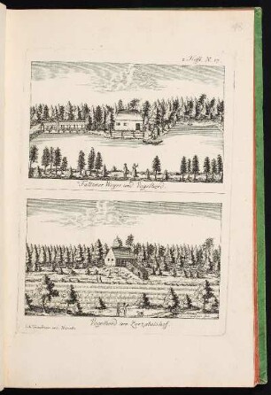 [18a] = 2. Hefft N. 17 Faltzner Weyer und Vogelherd. - Valznerweiher, Nürnberg.