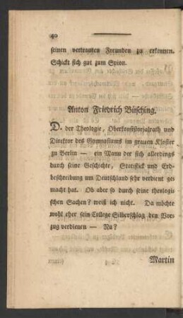 Anton Friedrich Büsching.