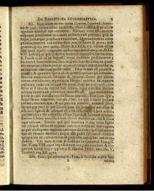 De disciplina ecclesiastica.
