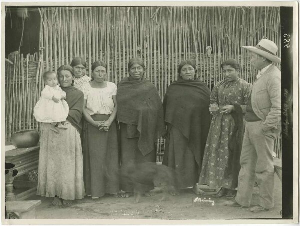 Family standing