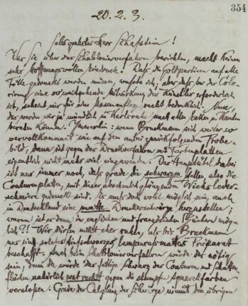 Briefe an den Verlag Schafstein & Co