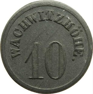 Dresden - Wertmarke "10", Wachwitzhöhe