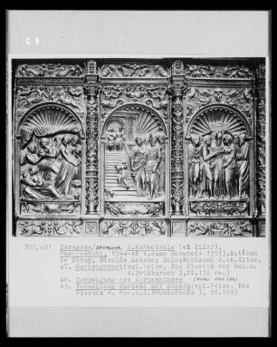Die Darbringung Marias im Tempel