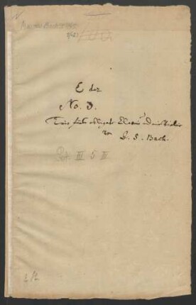 Sonaten; vl, cemb; E-Dur; BWV 1016