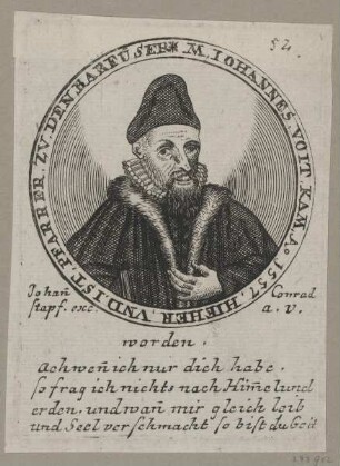 Bildnis des Iohannes Voit