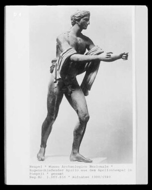 Bogenschießender Apollo aus dem Apollontempel in Pompeji