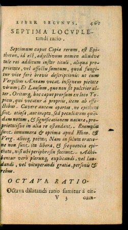 Octava Ratio.