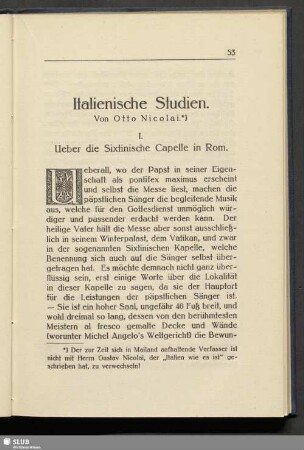 Italienische Studien
