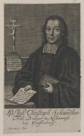 Bildnis des Joh. Christoph Schwedler