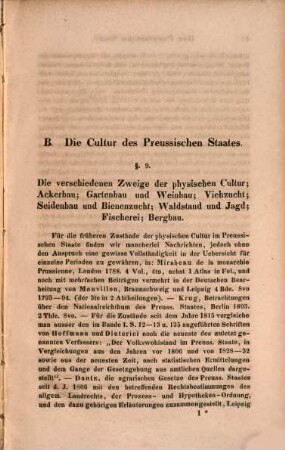 Handbuch der allgemeinen Staatskunde von Europa. 2,2,2,1, Abt. 2, Deutsche Staaten ; Theil 2, Der Preussische Staat ; Bd. 2 ; Hälfte 1
