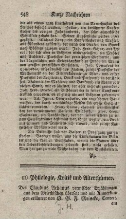 Vermischte Erzählungen.