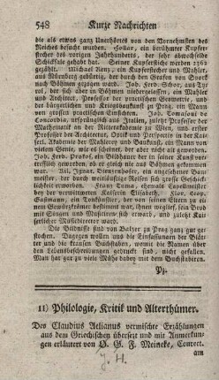Vermischte Erzählungen.