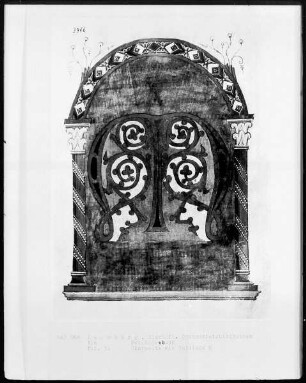Perikopenbuch — Initialzierseite mit Initiale M, Folio 52recto