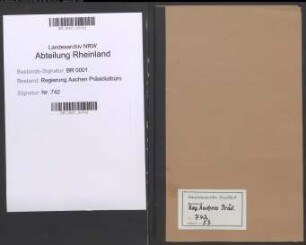 Maßregeln zur Abwendung von Notzuständen. Bd. 1