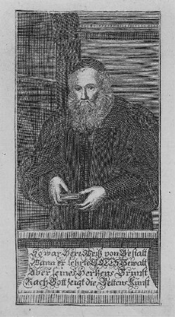 Biograph G. Agricolas (seit 1591 Archivar in Dresden)