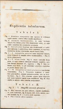 Explicatio tabularum.